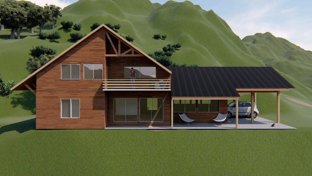 Proyecto de Cabaña en Quilpue.